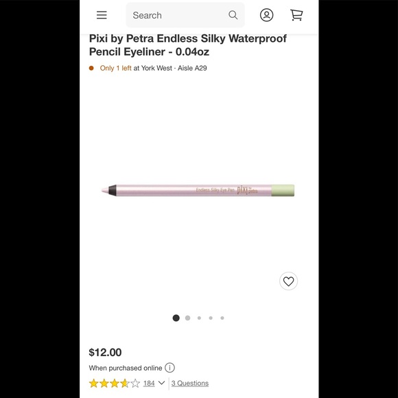 New Pixi by Petra Endless Silky eye pen in brightening lilac - Picture 8 of 8